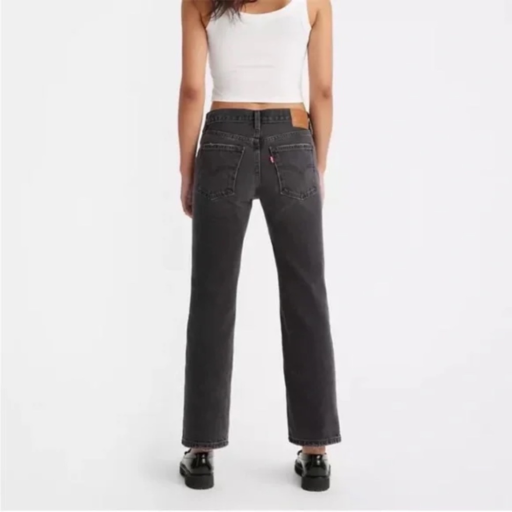 Levi's Middy Ankle Bootcut Women's Jeans 25 x 27 Black